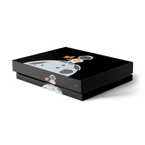 Bitcoin Astronaut Xbox One X Console Skin